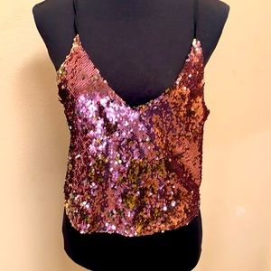 Glitter top/ Cami